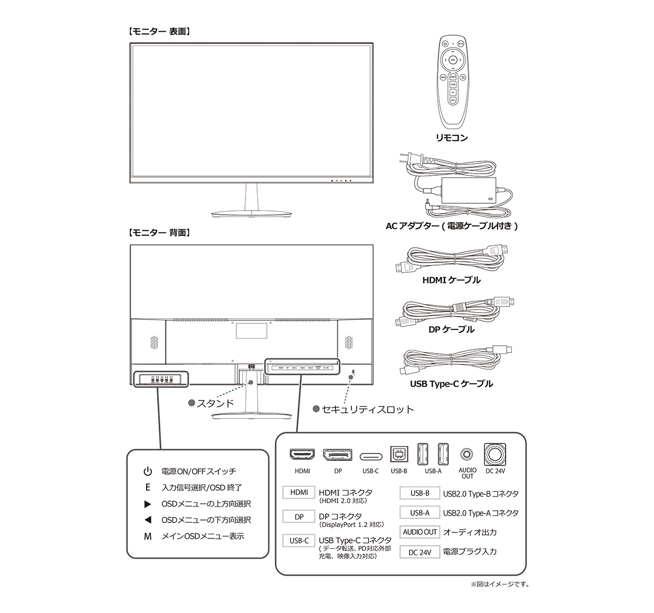 IRIE 4K モニター 28インチ PD対応 フレームレス HDR対応 ディスプレイ